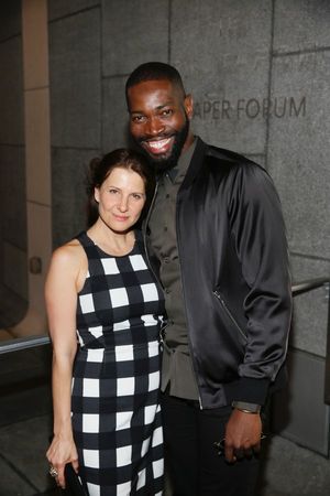 Mia Barron and Tarell Alvin McCraney Photo