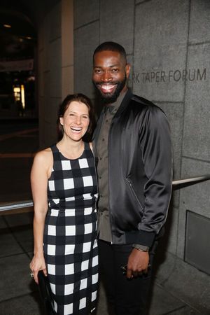 Mia Barron and Tarell Alvin McCraney Photo