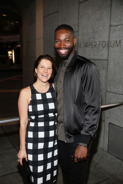 Mia Barron and Tarell Alvin McCraney Photo