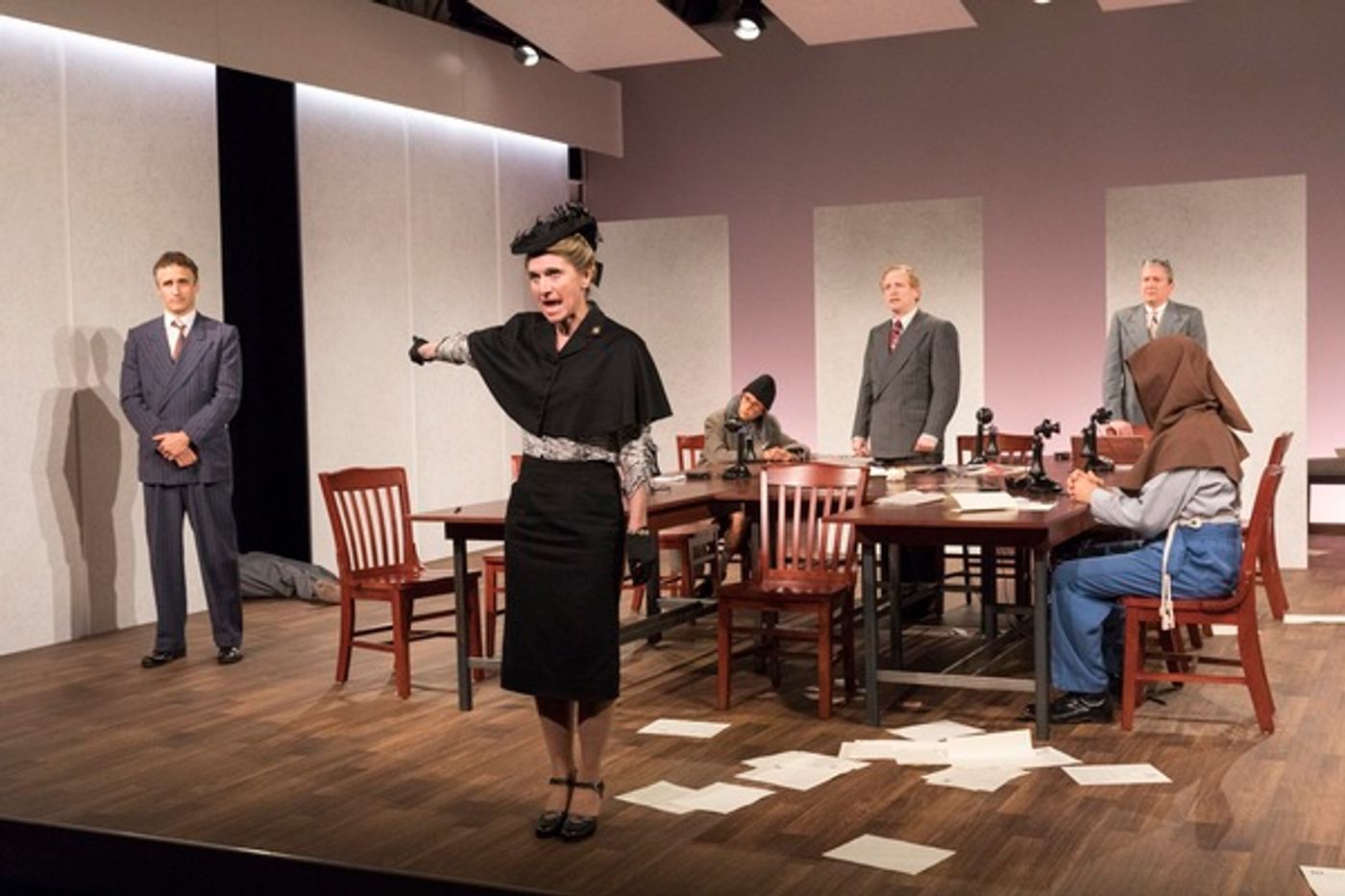 Photo Flash: First Look at ERS's MEASURE FOR MEASURE at The Public  Image