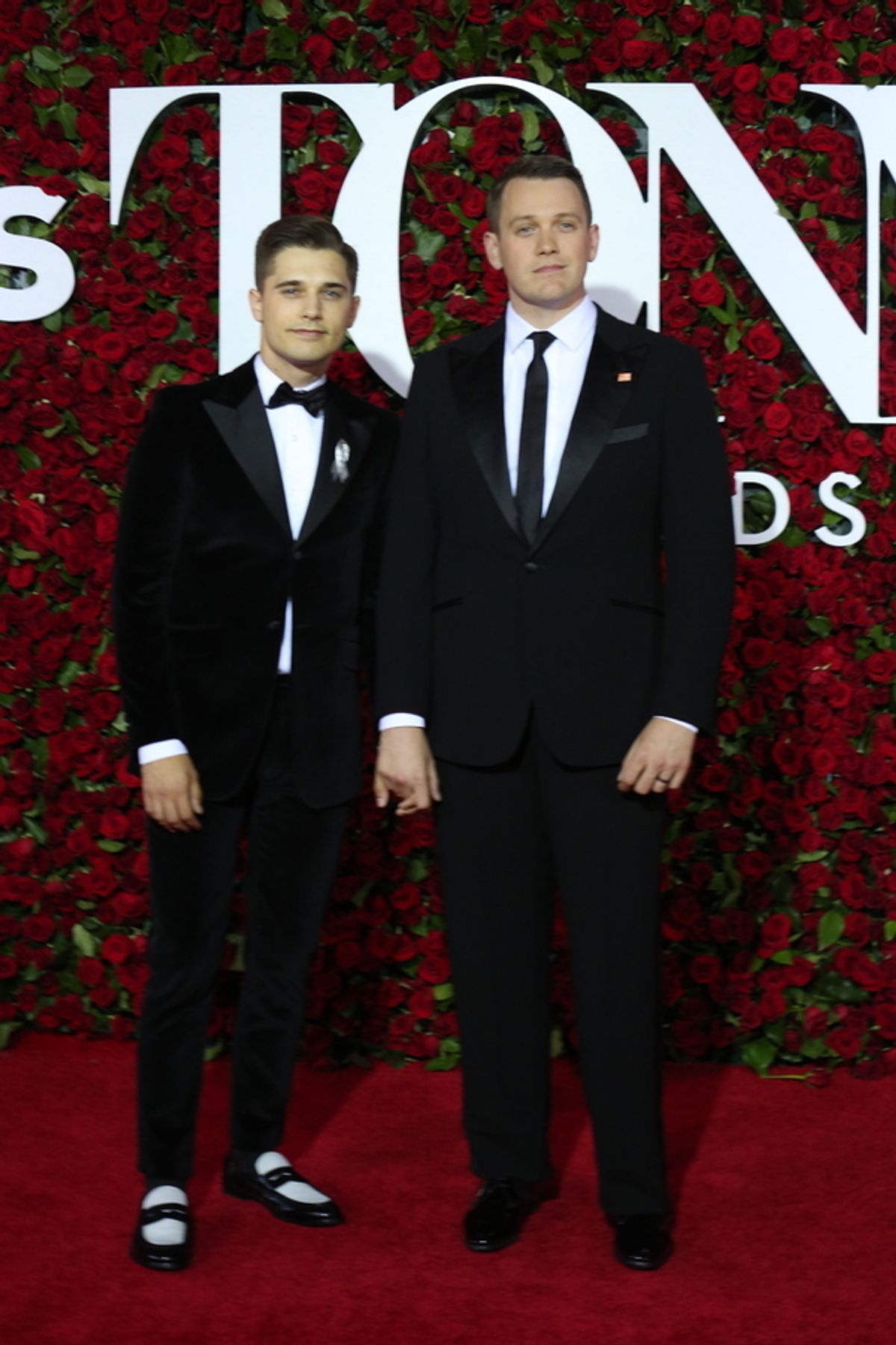 MIchael Arden and Andy Mientus at 