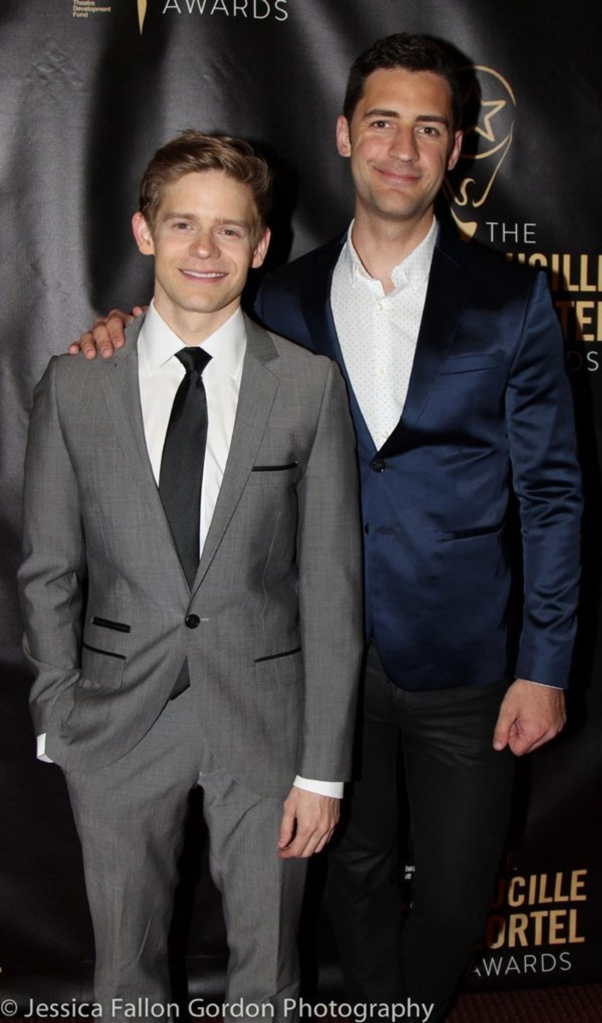 Andrew Keenan-Bolger and Scott Bixby at 