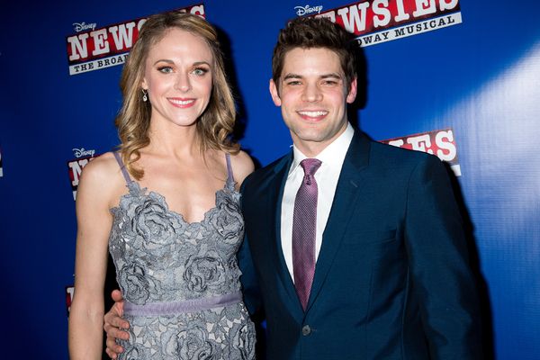 Ashley Spencer and Jeremy Jordan Photo