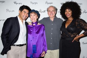 Pun Bandhu, Deanna Dunagan, Peter Friedman, Marinda Anderson @ BroadwayWorld Pun Bandhu, Deanna Dunagan, Peter Friedman, Marinda Anderson Photo