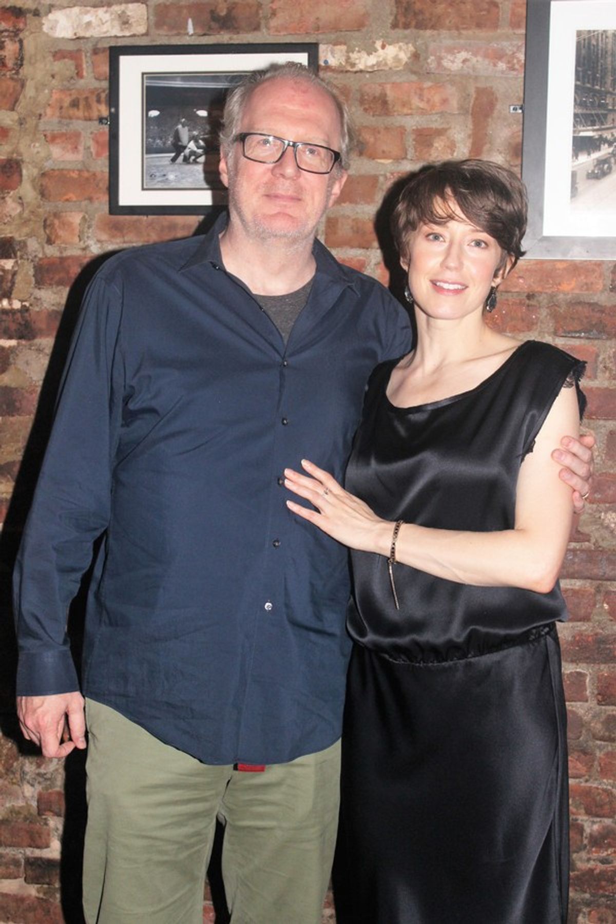 Tracy Letts and Carrie Coon at 