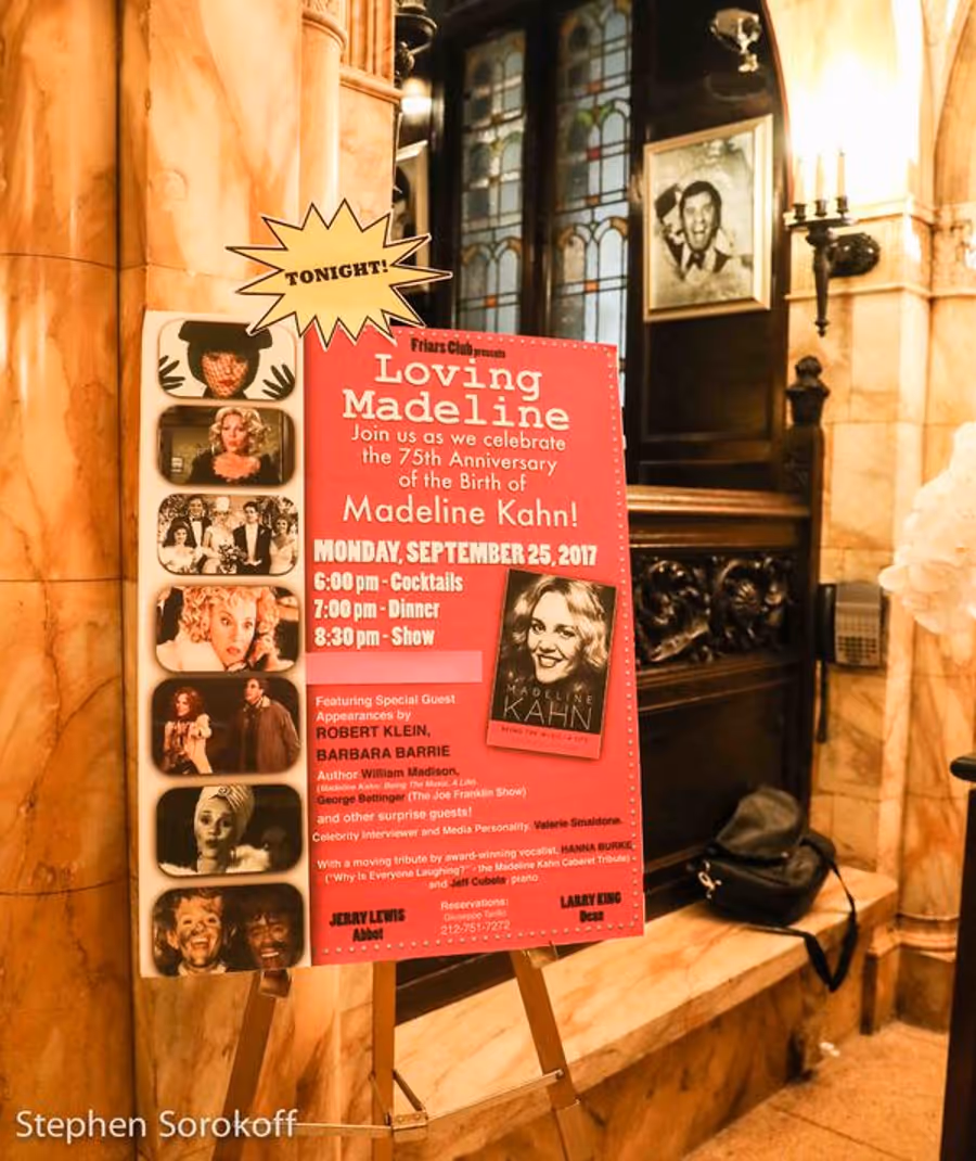 Photo Coverage: Madeline Kahn Remembered on the Anniversary of Her 75th Birthday by the Friars Club Image