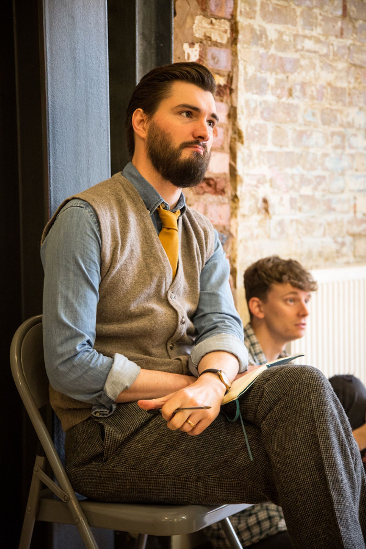 Photo Flash: In Rehearsals for IN EVENT OF MOONE DISASTER at Theatre503  Image