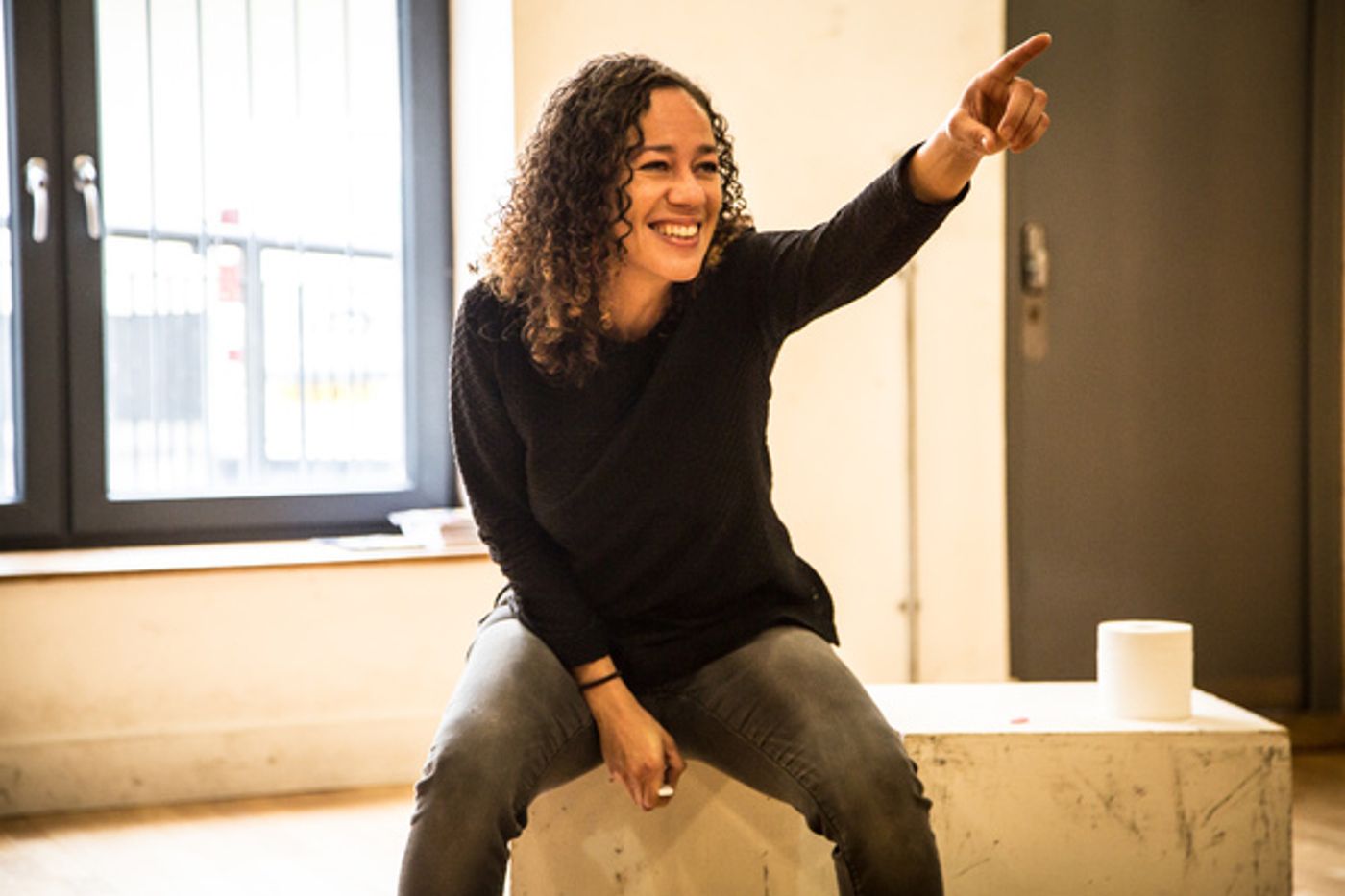 Photo Flash: In Rehearsals for IN EVENT OF MOONE DISASTER at Theatre503  Image