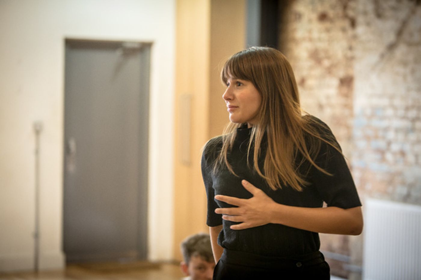 Photo Flash: In Rehearsals for IN EVENT OF MOONE DISASTER at Theatre503  Image