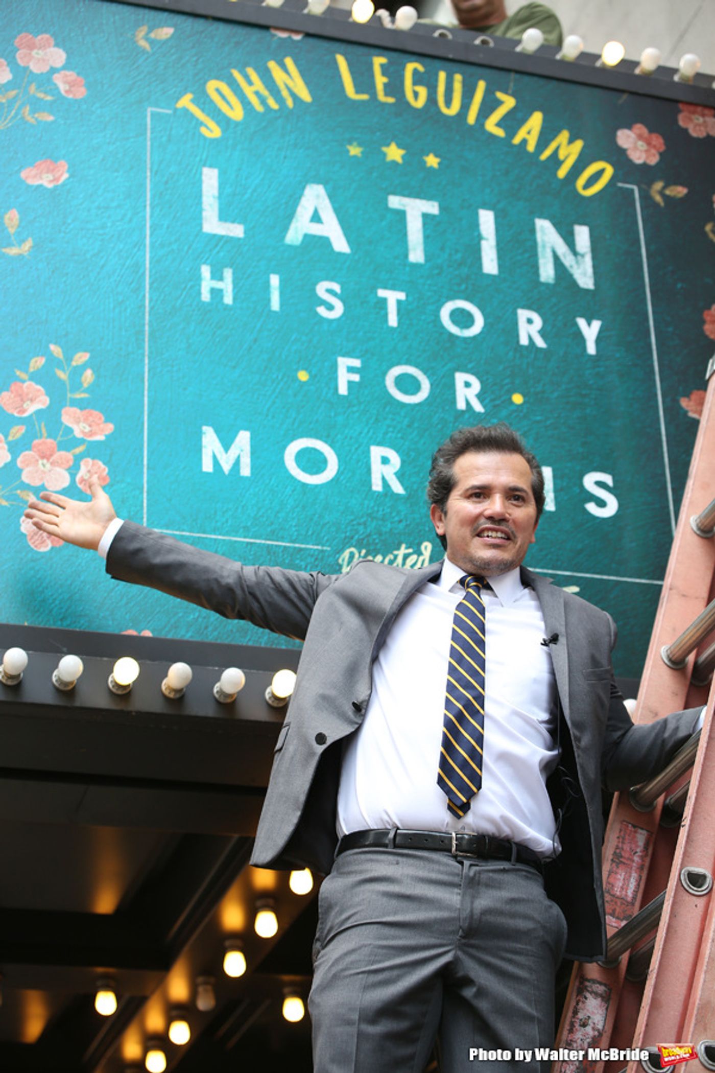 Photo Coverage: John Leguizamo Unveils LATIN HISTORY FOR MORONS Marquee  Image
