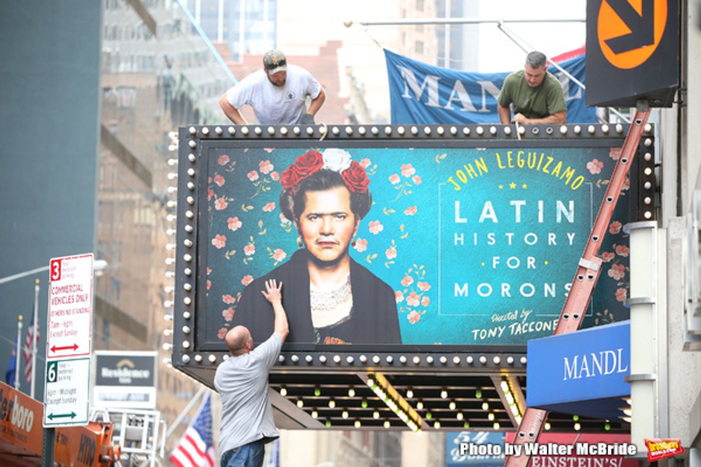 Photo Coverage: John Leguizamo Unveils LATIN HISTORY FOR MORONS Marquee  Image