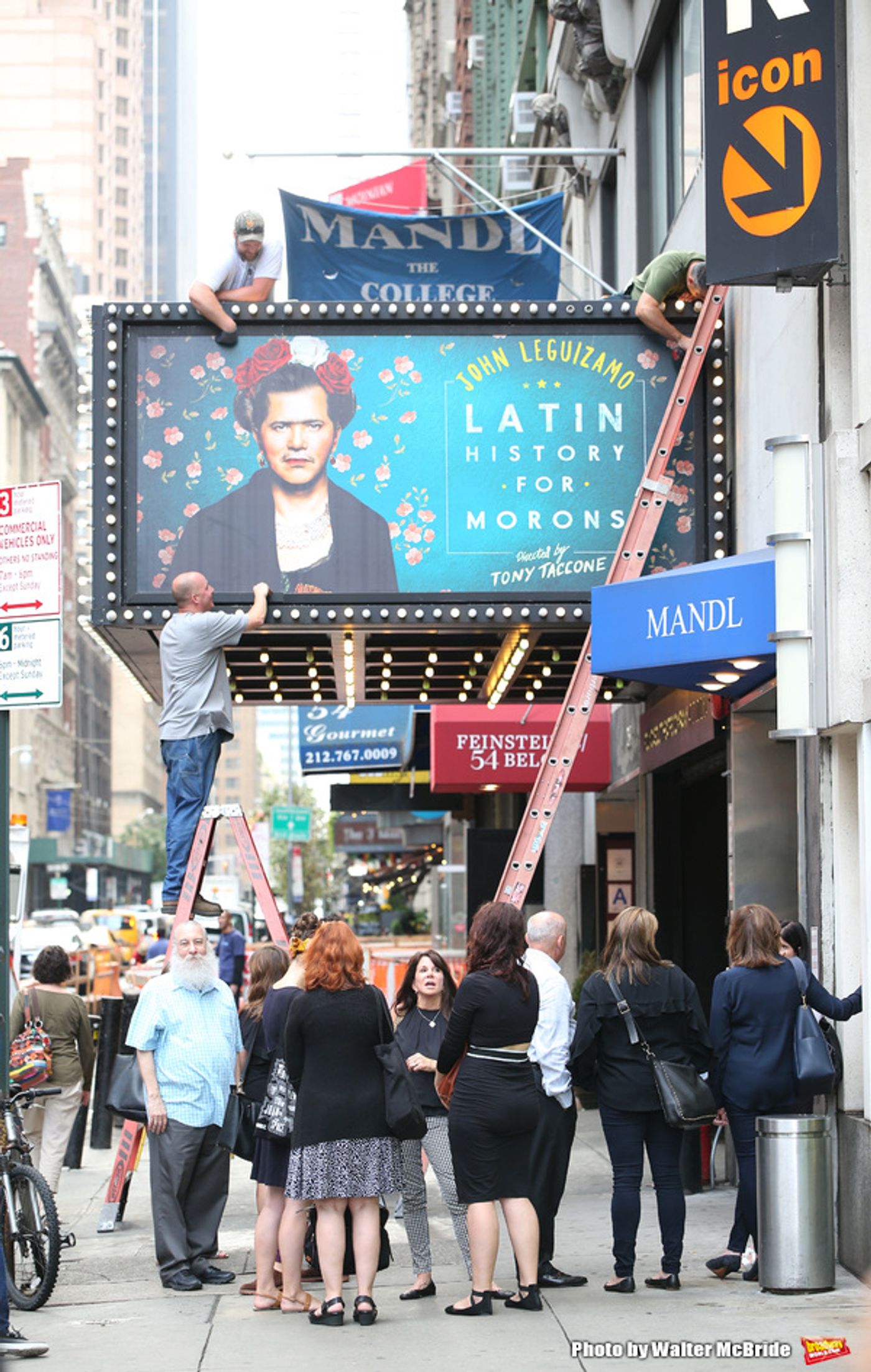 Photo Coverage: John Leguizamo Unveils LATIN HISTORY FOR MORONS Marquee  Image