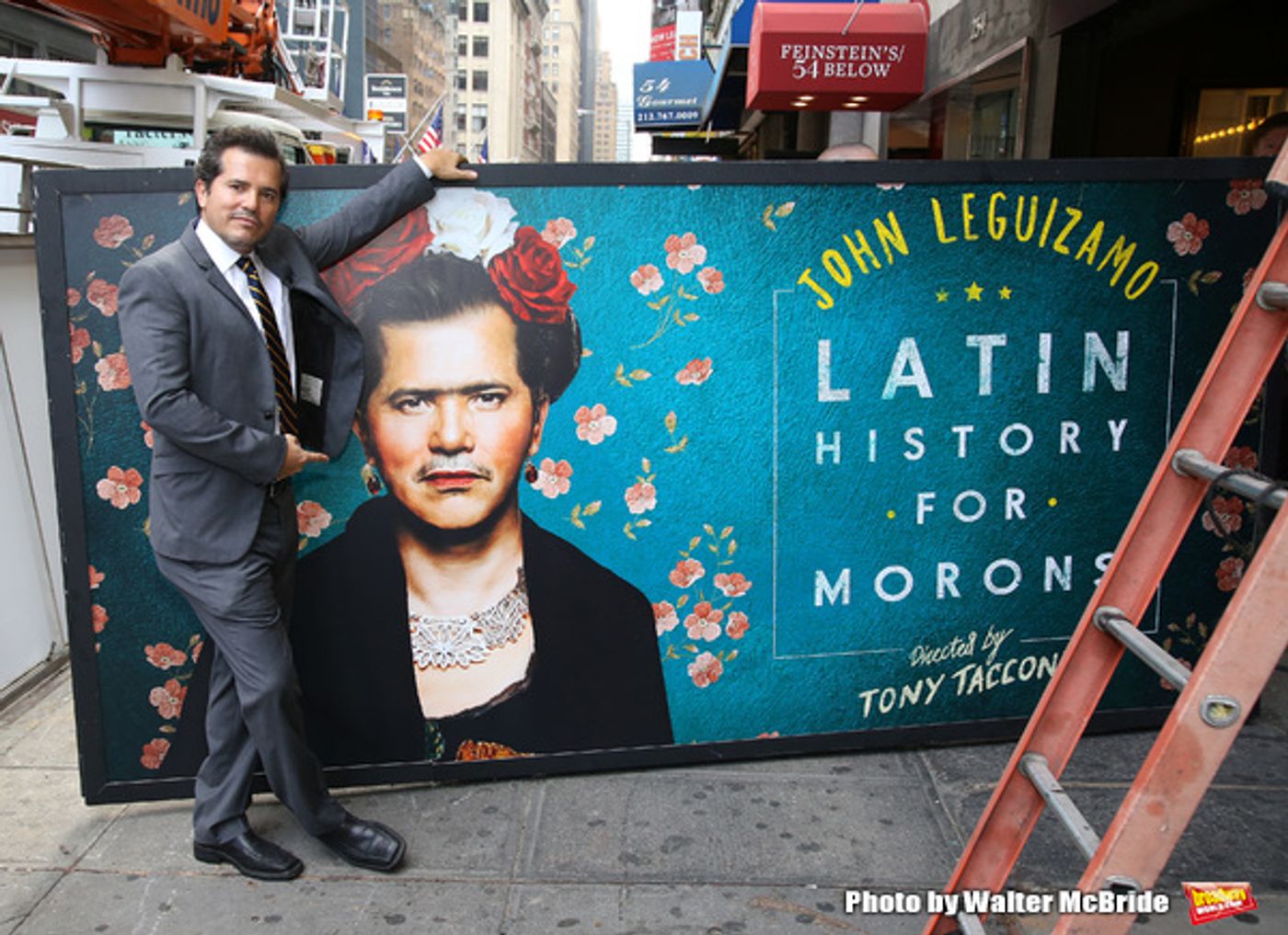 Photo Coverage: John Leguizamo Unveils LATIN HISTORY FOR MORONS Marquee  Image