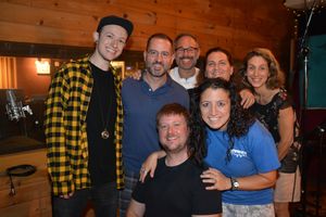 Max Calkin, Brian Taylor, J.J Johnson, David Blinn, Katherine Cherbas, Carla Fabiani and Suzy Perelman @ BroadwayWorld Max Calkin, Brian Taylor, J.J Johnson, David Blinn, Katherine Cherbas, Carla Fabiani Photo