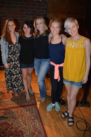 Megan Ort, Maria Briggs, Mamie Parris, Jessica Cohen and Sarah Marie Jenkins @ BroadwayWorld Megan Ort, Maria Briggs, Mamie Parris, Jessica Cohen and Sarah Marie Jenkins Photo