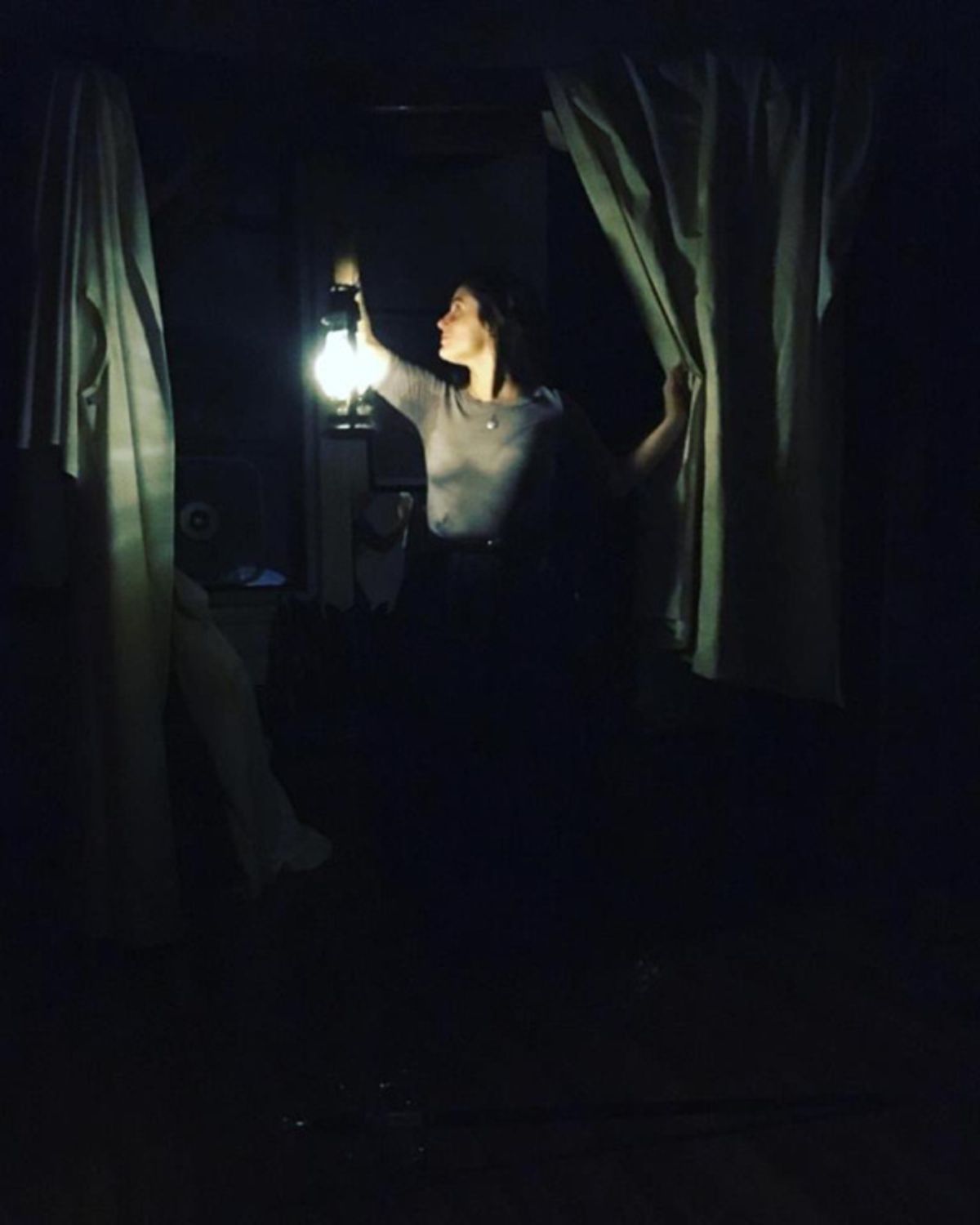 Rehearsal photo of Sara Fellini in NEC METU
Photo by Emma Rosa Went at 