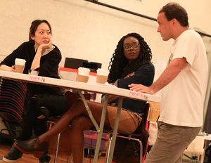 Sue Jean Kim, Adeola Role, and Greg Keller Photo