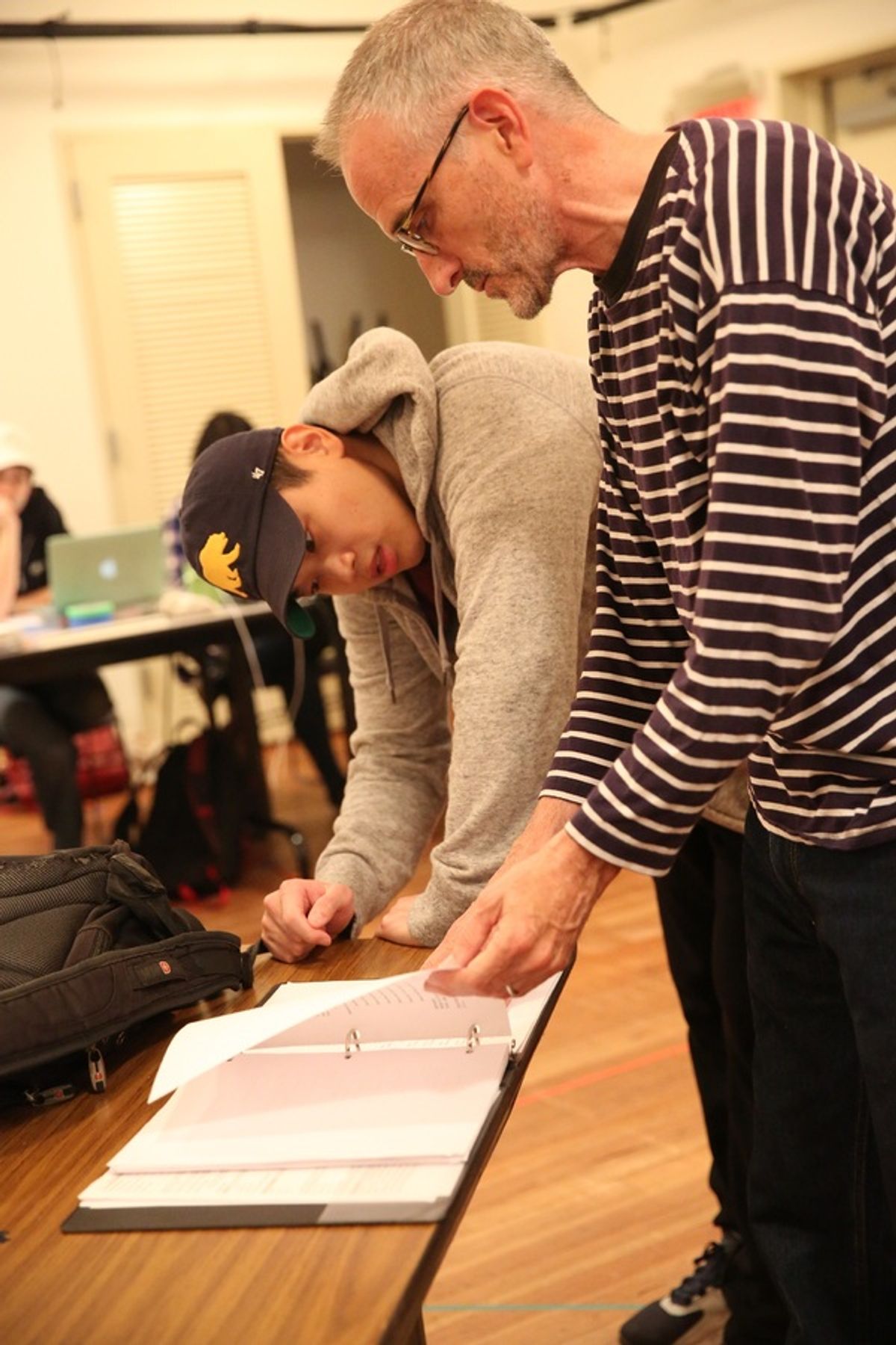 Ki Hong Lee and Neel Keller at 