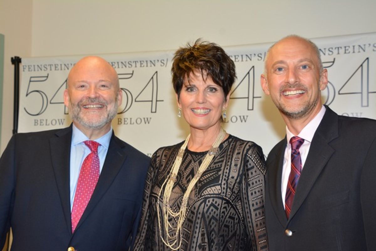 Dane P. Rowe, Lucie Arnaz and Andrew Scharf at 