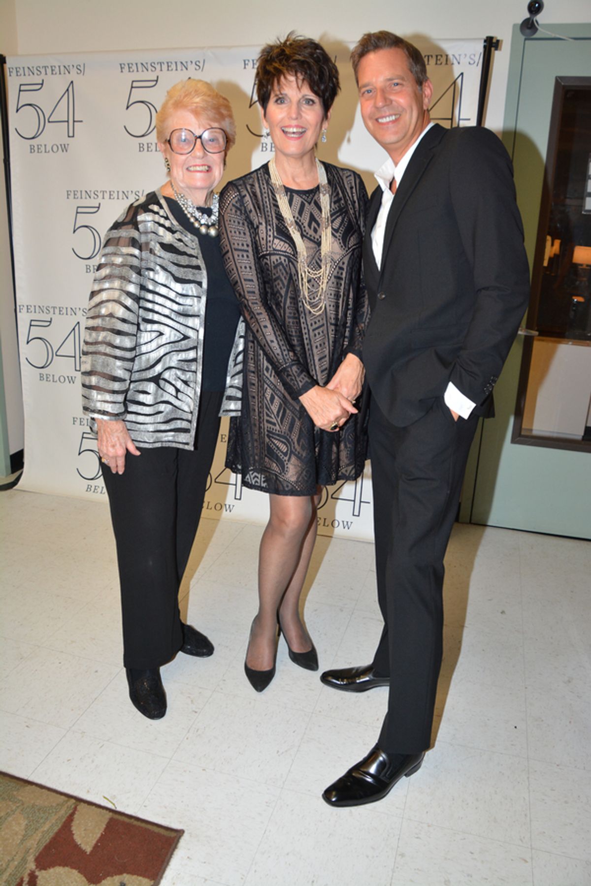 June Freemazon, Lucie Arnaz and Steven Reineke at 