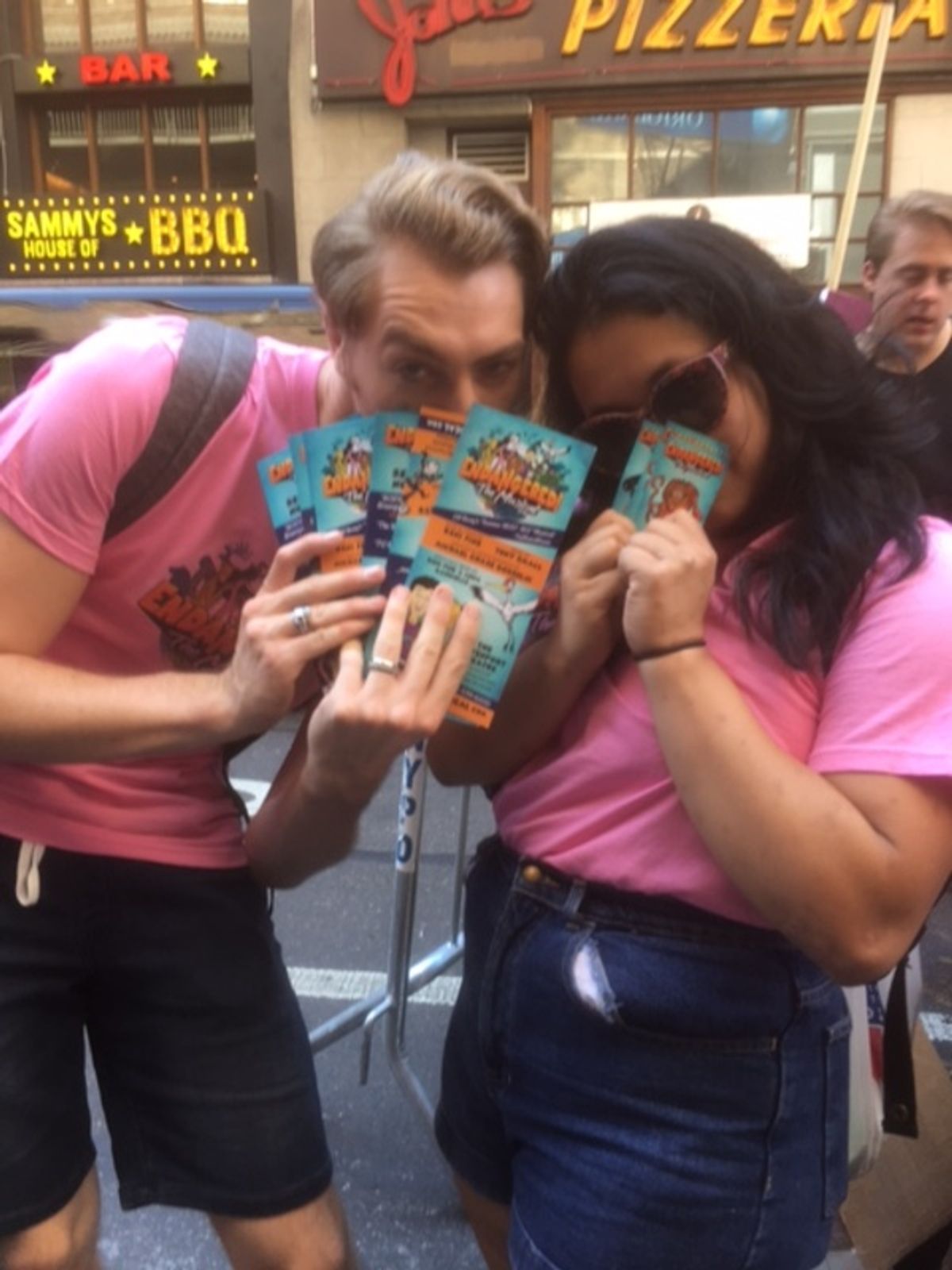 Josh Vidal and Nicolette Shin at 