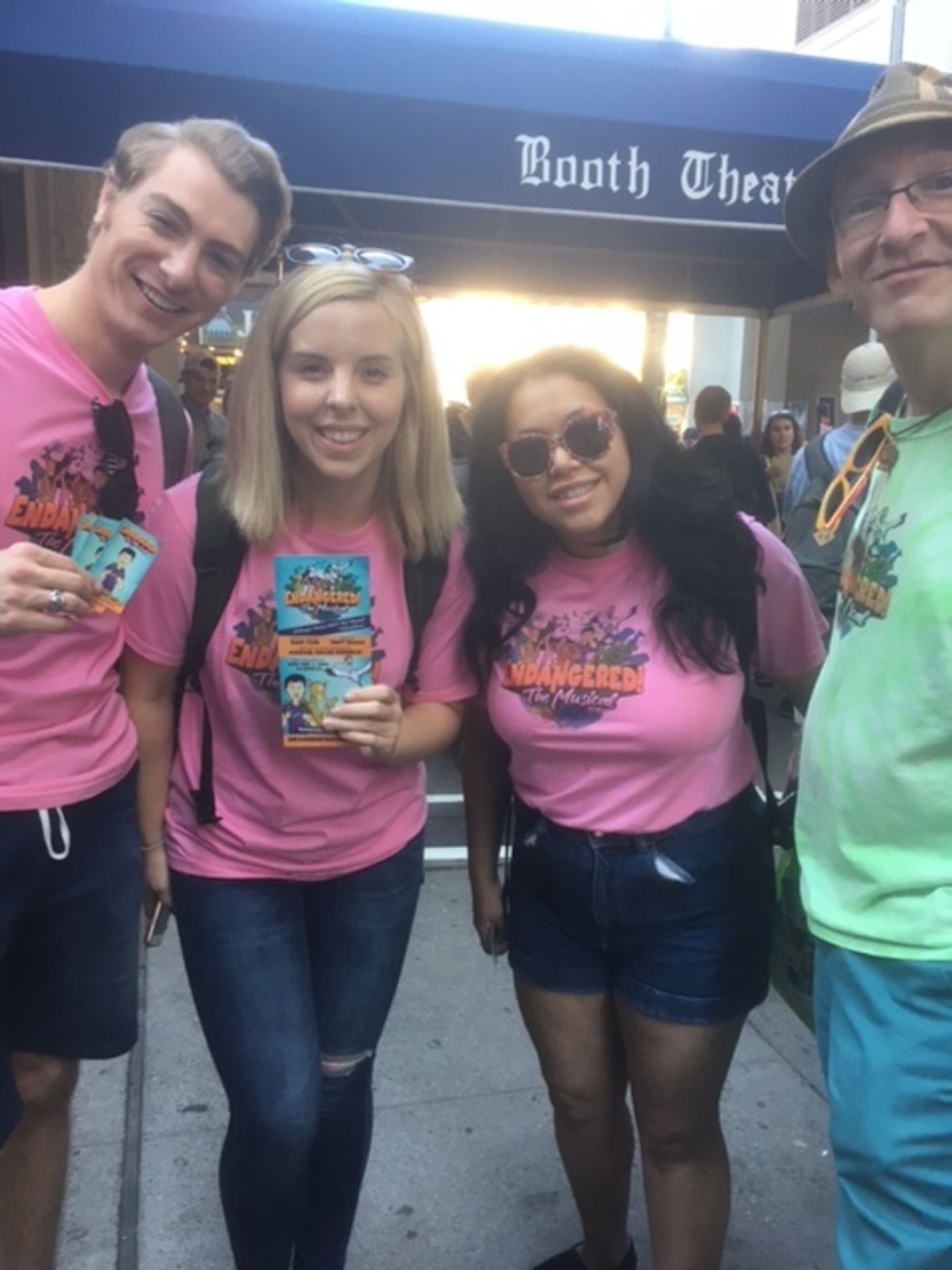 Photo Flash: Eco-Musical ENDANGERED! Visits BC/EFA's Broadway Flea Market  Image