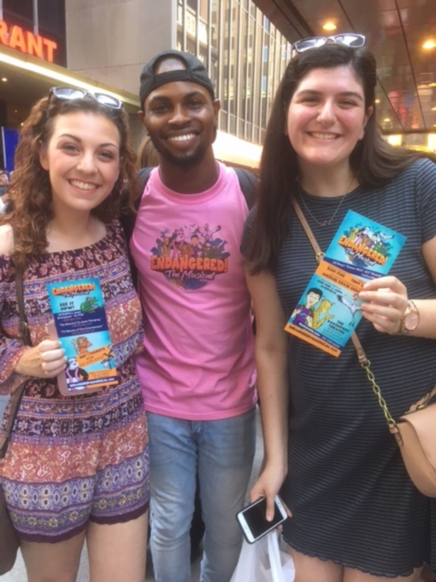 Photo Flash: Eco-Musical ENDANGERED! Visits BC/EFA's Broadway Flea Market  Image