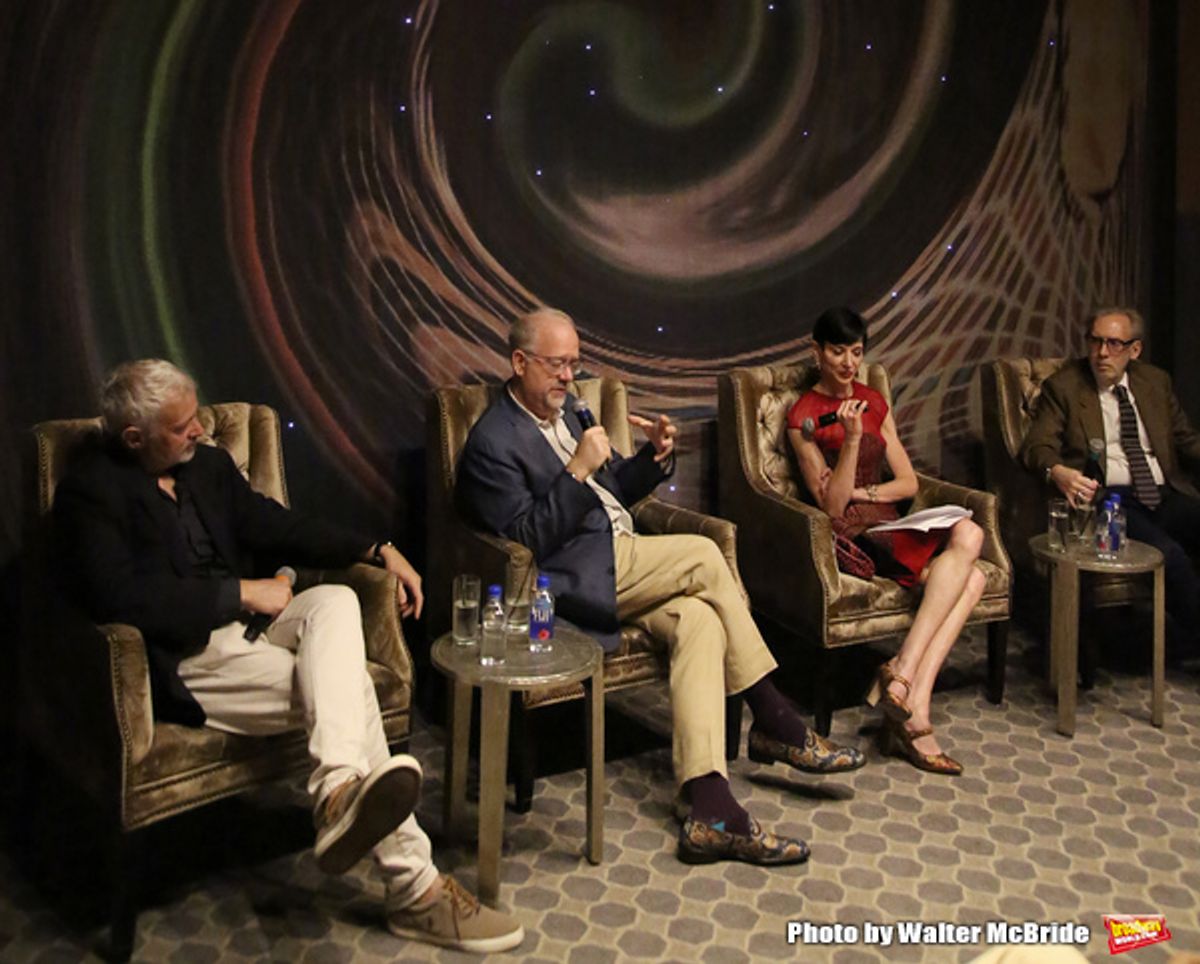 Scott Frankel, Doug Wright, Amy Fine Collinsand Michael Korie  at 