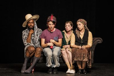 Ananias J. Dixon, Olivia Scicolone, Maryann Elder, Victoria Zajac Photo