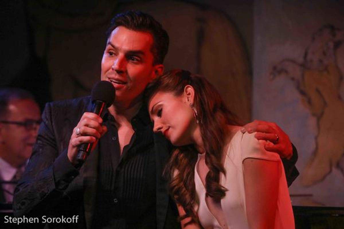 Ryan Silverman & Laura Osnes at 