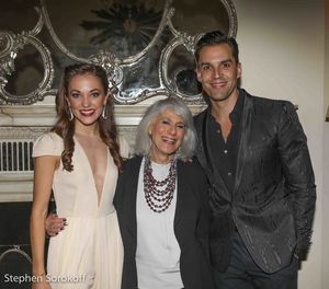 Laura Osnes, Jamie deRoy, Ryan Silverman Photo