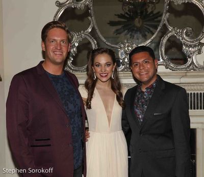 Steve Schonberg, Laura Osnes, Curtis Wong Photo