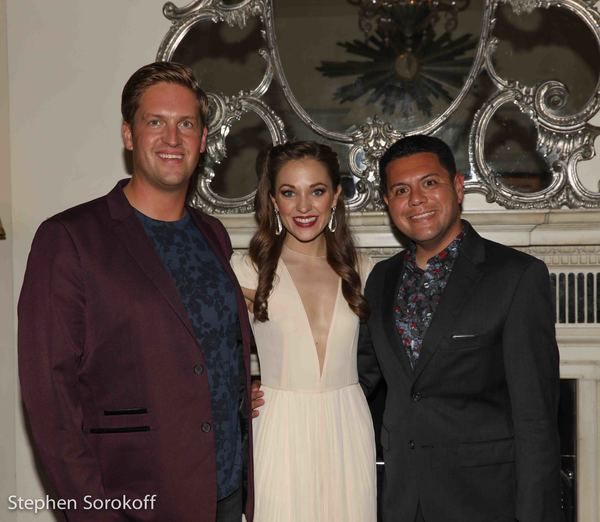 Steve Schonberg, Laura Osnes, Curtis Wong Photo