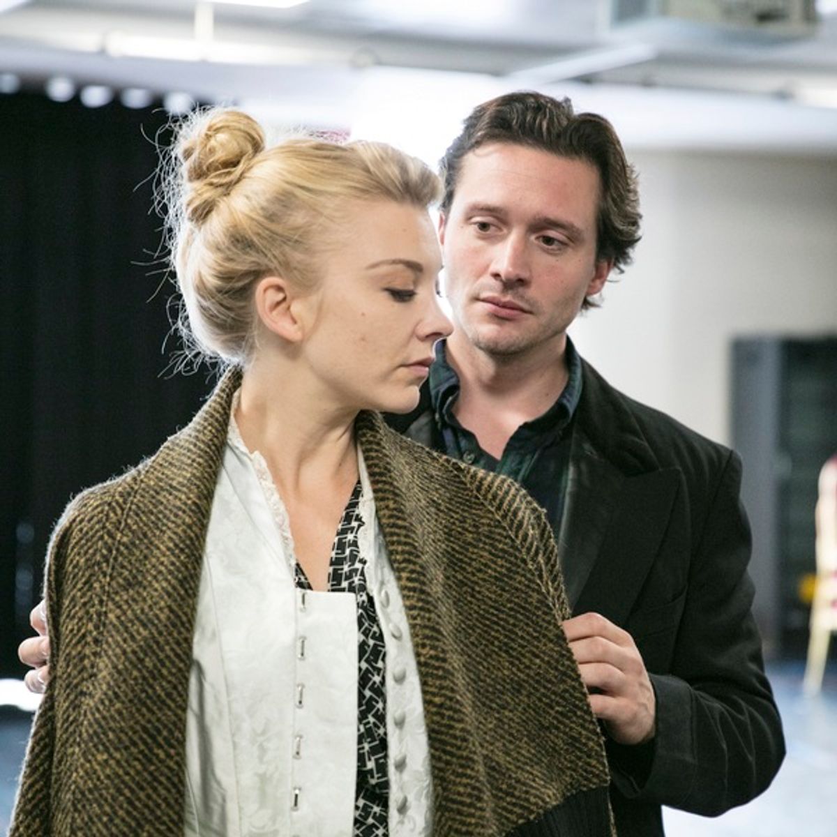 Natalie Dormer and David Oakes at 