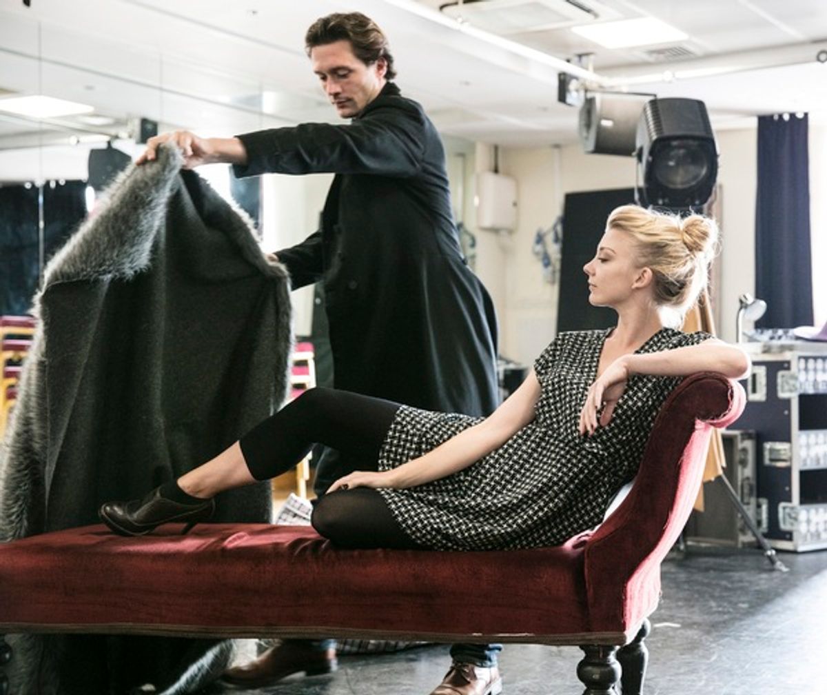 Natalie Dormer and David Oakes at 