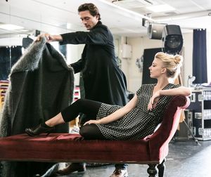 Natalie Dormer and David Oakes @ BroadwayWorld Natalie Dormer and David Oakes Photo
