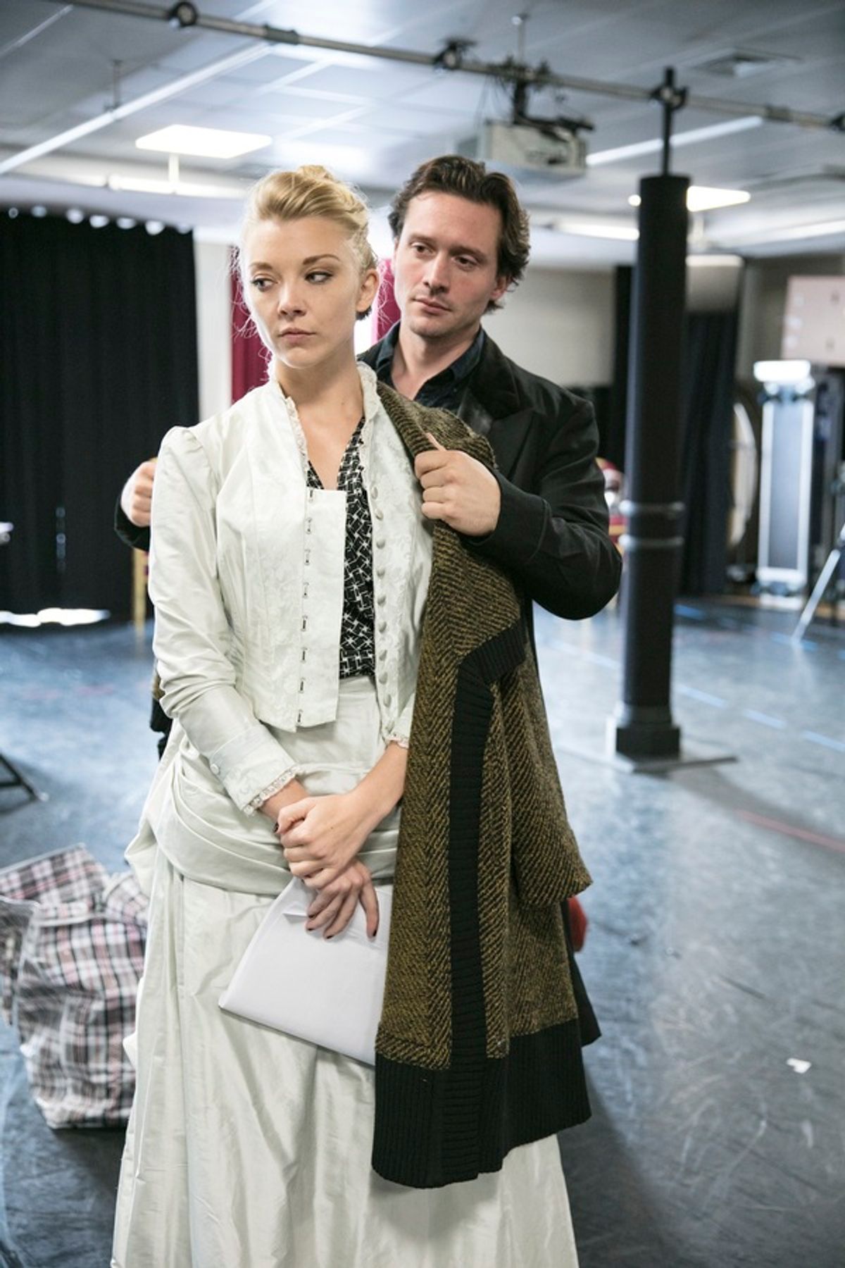 Natalie Dormer and David Oakes at 