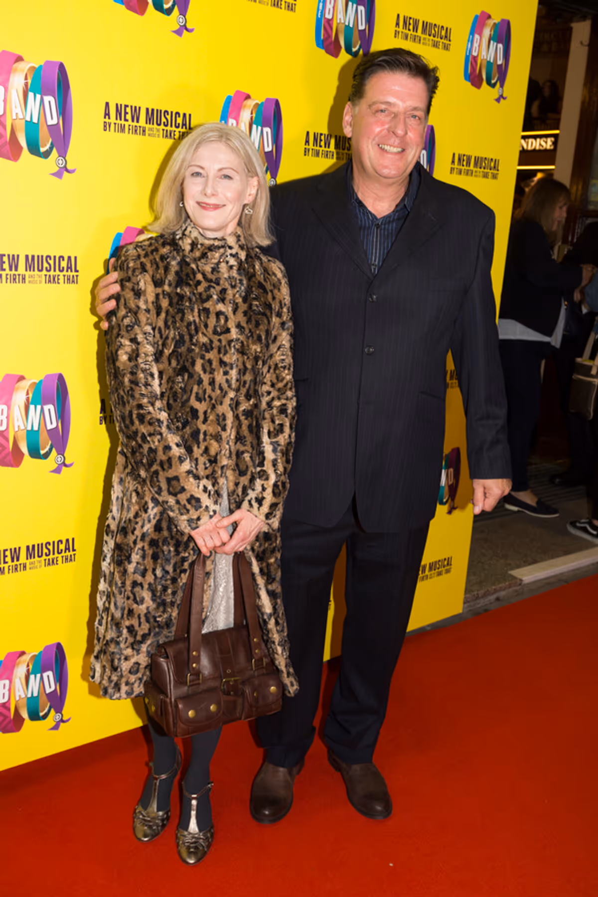 Andrew Dunn with wife Andrina Caroll at 