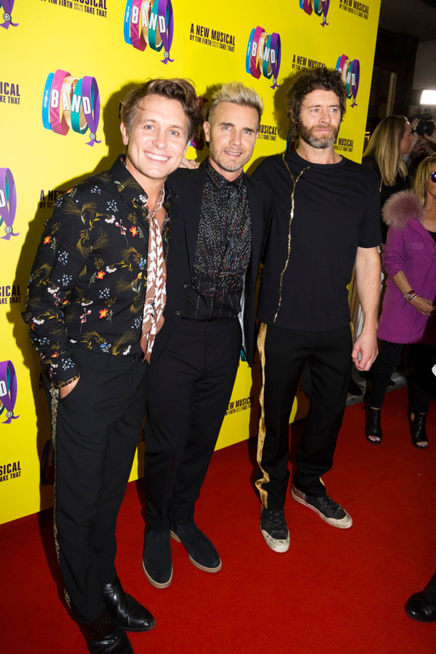 Photo Flash: Take That, Lulu and Company Celebrate Tim Firth's New Musical THE BAND on Opening Night  Image