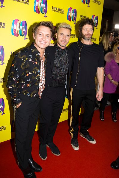 Mark Owen, Gary Barlow and Howard Donald Photo