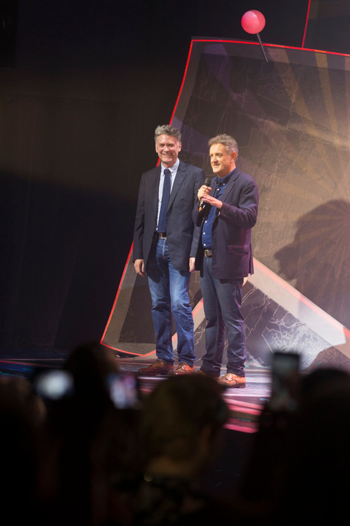 David Pugh and Dafydd Rogers at 