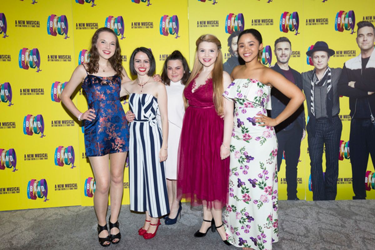 Sarah Kate Howarth, Lauren Jacobs, Faye Christall, Katy Clayton and Rachelle Diedericks at 