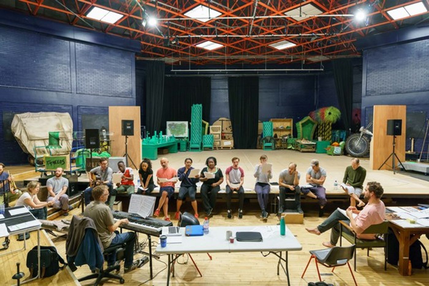 Photo Flash: Inside Rehearsal for DR. SEUSS'S THE LORAX at The Old Vic  Image