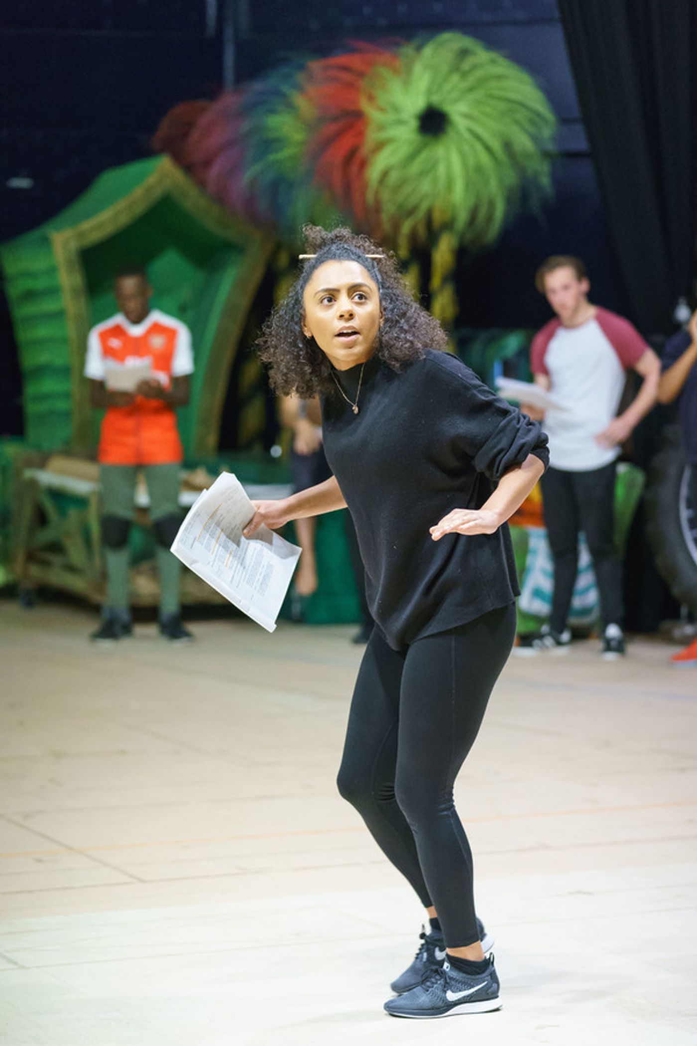 Photo Flash: Inside Rehearsal for DR. SEUSS'S THE LORAX at The Old Vic  Image