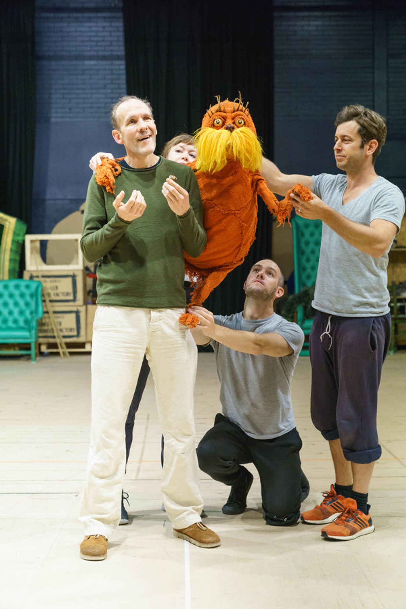 Photo Flash: Inside Rehearsal for DR. SEUSS'S THE LORAX at The Old Vic  Image