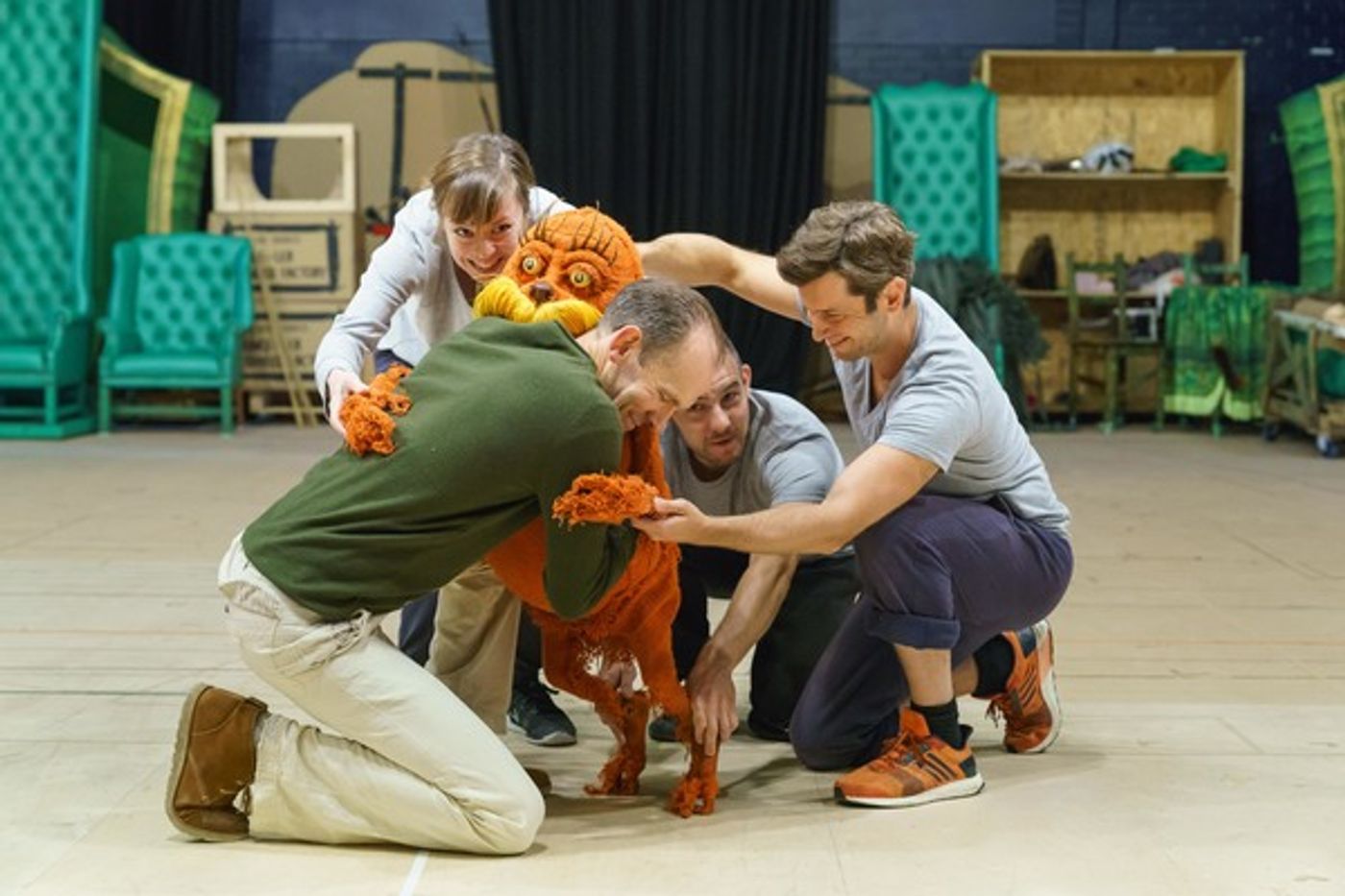 Photo Flash: Inside Rehearsal for DR. SEUSS'S THE LORAX at The Old Vic  Image