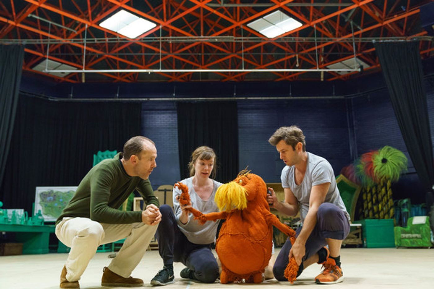 Photo Flash: Inside Rehearsal for DR. SEUSS'S THE LORAX at The Old Vic  Image