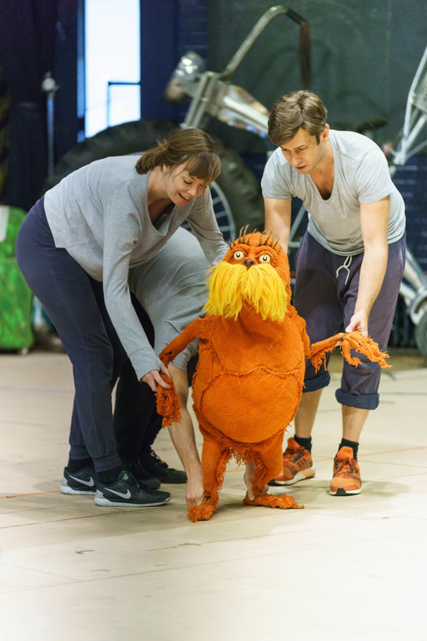 Photo Flash: Inside Rehearsal for DR. SEUSS'S THE LORAX at The Old Vic  Image