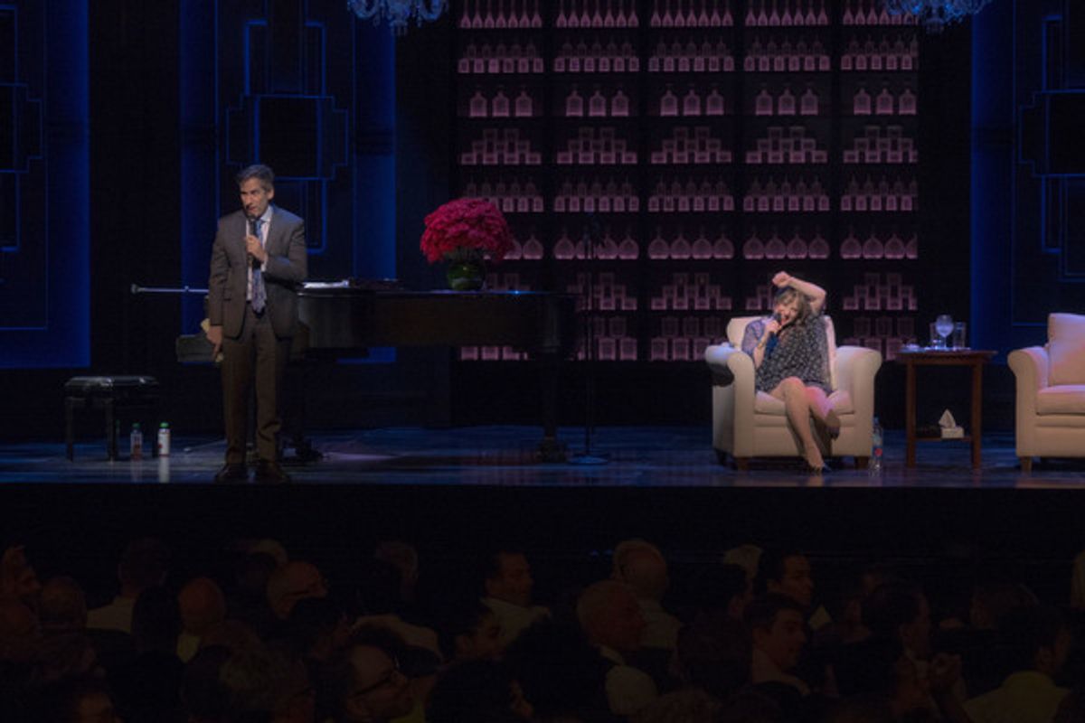 Seth Rudetsky and Patti LuPone at 