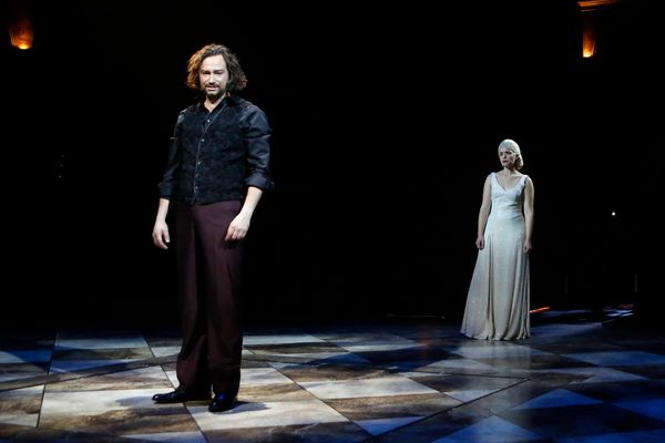 Constantine Maroulis and Briana Carlson-Goodman Photo